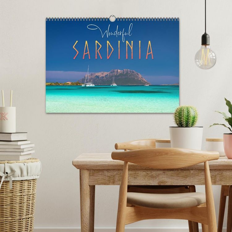 Produktbild: Wonderful Sardinia (Wall Calendar 2026 DIN A3 landscape), CALVENDO 12 Month Wall Calendar