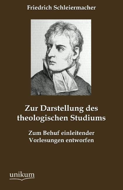 Produktbild: Schleiermacher, F: Zur Darstellung des theologischen Studium