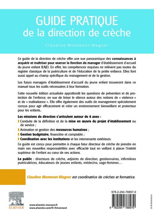 Produktbild: Guide pratique de la direction de cr&egrave;che