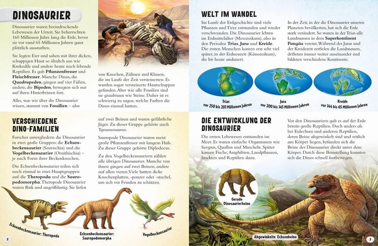 Produktbild: Glow-in-the-Dark Dinosaurier: Mein gro&szlig;er Stickeratlas