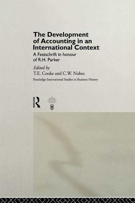 Produktbild: The Development of Accounting in an International Context