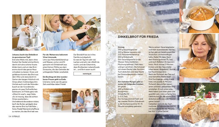 Produktbild: Sauerteig - Gl&uuml;ck vermehrt sich in 4 Tagen. Brot backen mit Achtsamkeit, Entschleunigung und entspannten B&auml;ckern rund um die Welt. Sonderausgabe mit vielen Original-Rezepten