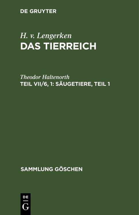 Produktbild: S&auml;ugetiere, Teil 1