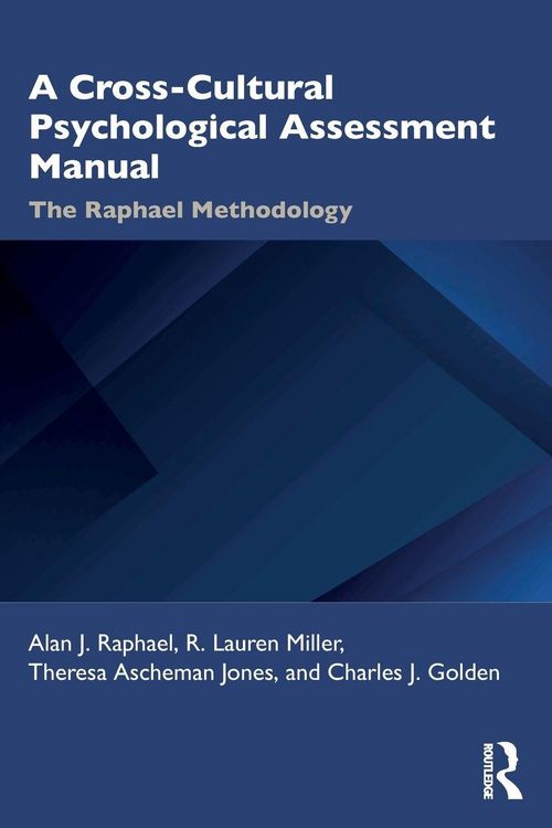Produktbild: A Cross-Cultural Psychological Assessment Manual