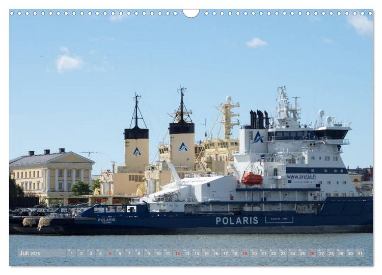Produktbild: Container - Tanker - Kreuzfahrt - Schiffe (Wandkalender 2026 DIN A3 quer), CALVENDO Monatskalender