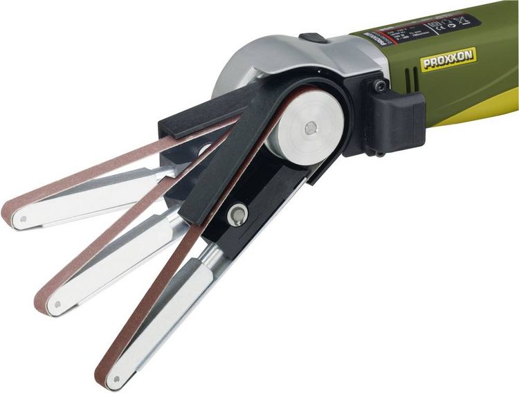 Produktbild: Proxxon Micromot BS/E 28536 Bandschleifer inkl. Koffer 80 W 10 x 110 mm Band-Breite 10 mm Band-L&auml;nge 330 mm
