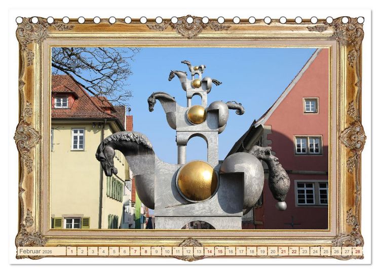 Produktbild: Pferde sind Kunst - horizontal (Tischkalender 2026 DIN A5 quer), CALVENDO Monatskalender