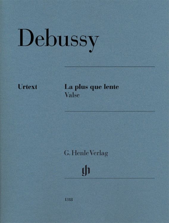 Produktbild: Claude Debussy - La plus que lente &ndash; Valse