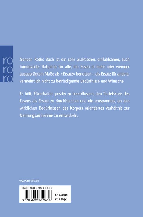 Produktbild: Essen als Ersatz