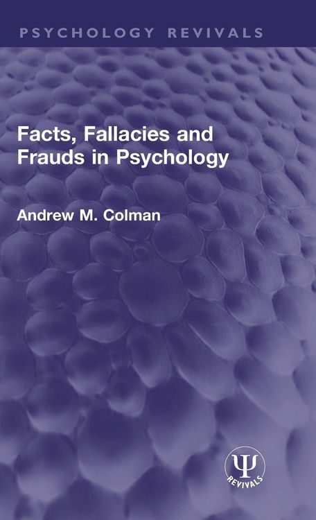 Produktbild: Facts, Fallacies and Frauds in Psychology