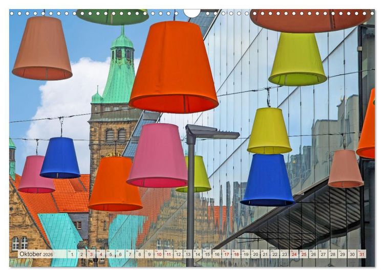 Produktbild: Chemnitz Impressionen aus der Kulturhauptstadt (Wandkalender 2026 DIN A3 quer), CALVENDO Monatskalender