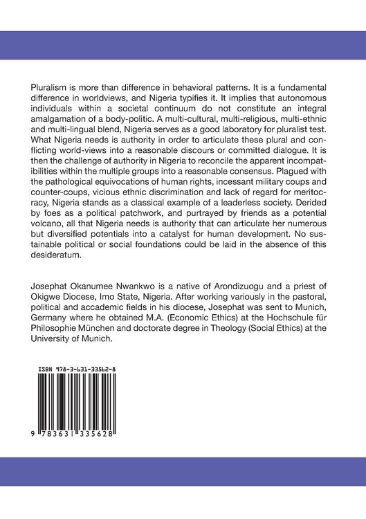 Produktbild: Ethical Challenges of Authority in a Pluralistic Society