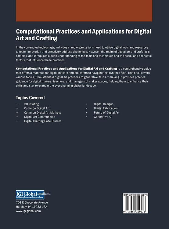 Produktbild: Computational Practices and Applications for Digital Art and Crafting