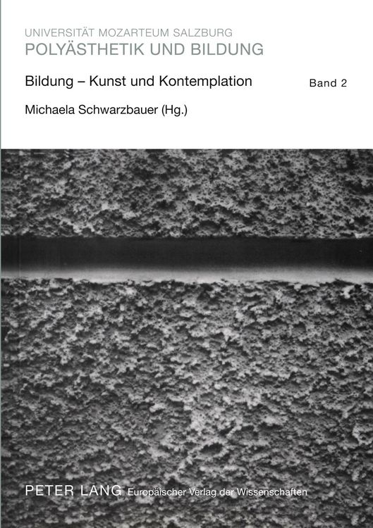 Produktbild: Bildung &ndash; Kunst und Kontemplation