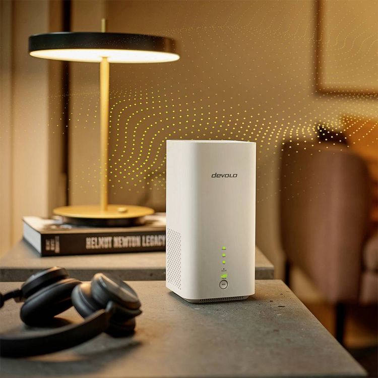 Produktbild: Devolo WiFi 6 Router 3600 5G LTE WLAN-Router mit LTE Integriertes Modem: 5G, LTE 5GHz, 2.4GHz