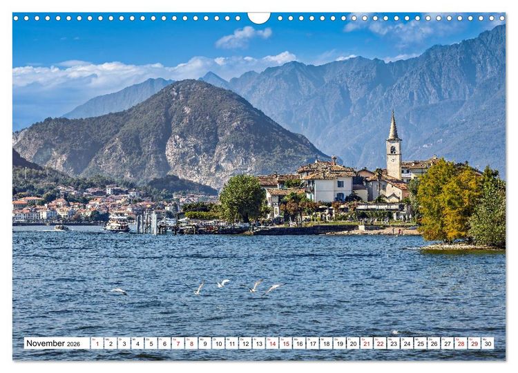 Produktbild: Piemont - Norditaliens stille Sch&ouml;nheit (Wandkalender 2026 DIN A3 quer), CALVENDO Monatskalender