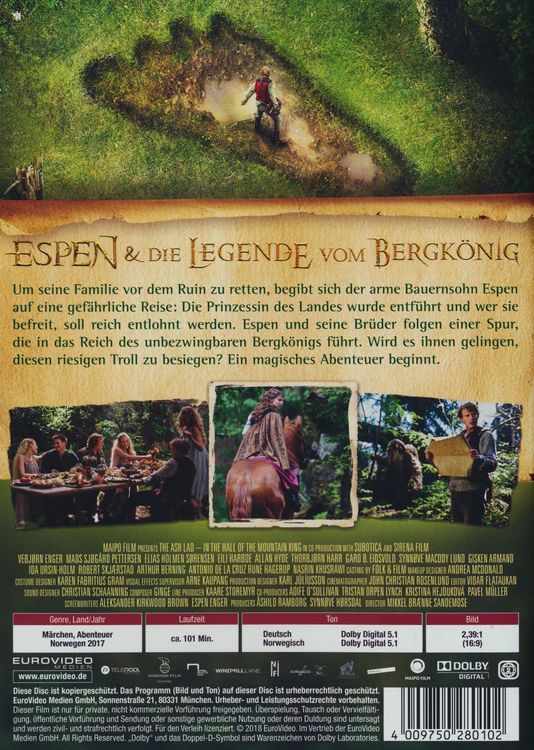 Produktbild: Espen und die Legende vom Bergk&ouml;nig