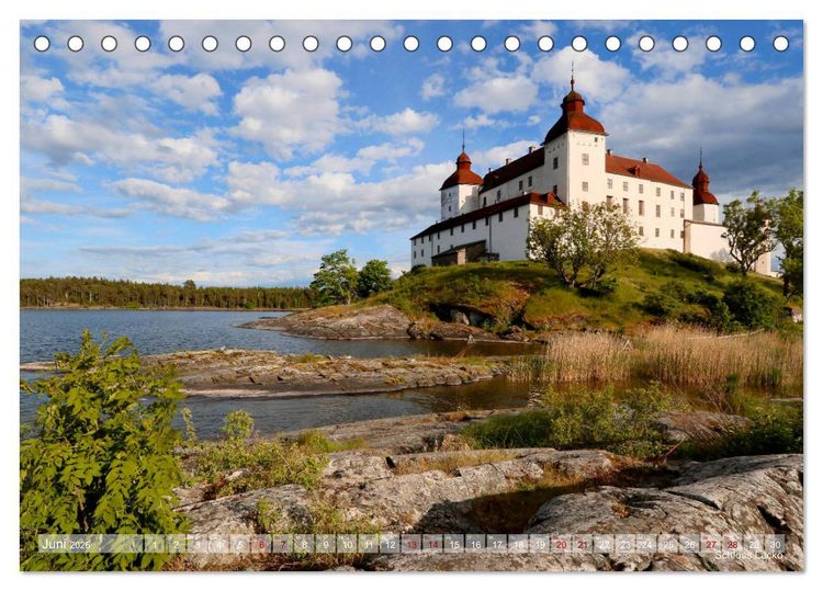 Produktbild: Faszination S&uuml;dschweden 2026 (Tischkalender 2026 DIN A5 quer), CALVENDO Monatskalender
