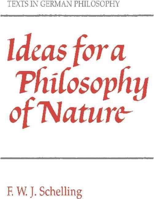 Produktbild: Ideas for a Philosophy of Nature