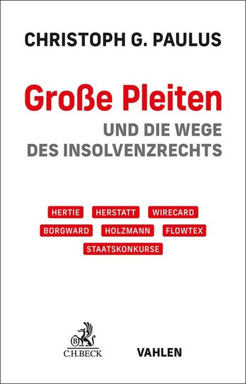 Produktbild: Gro&szlig;e Pleiten