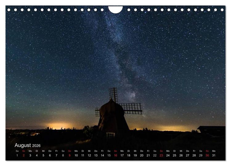Produktbild: D&auml;nemarks Norden (Wandkalender 2026 DIN A4 quer), CALVENDO Monatskalender