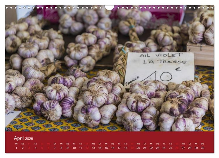 Produktbild: March&eacute; Provencal - M&auml;rkte der Provence (Wandkalender 2026 DIN A3 quer), CALVENDO Monatskalender