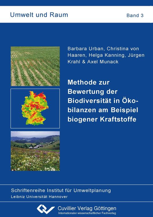 Produktbild: Methode zur Bewertung der Biodiversit&auml;t in &Ouml;kobilanzen am Beispiel biogener Kraftstoffe