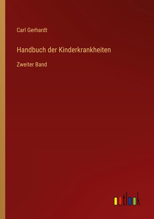 Produktbild: Handbuch der Kinderkrankheiten