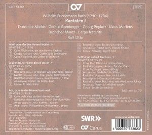 Produktbild: Mields/Mertens/Otto/Bachchor Mainz/L'Arp: Kantaten Vol.1
