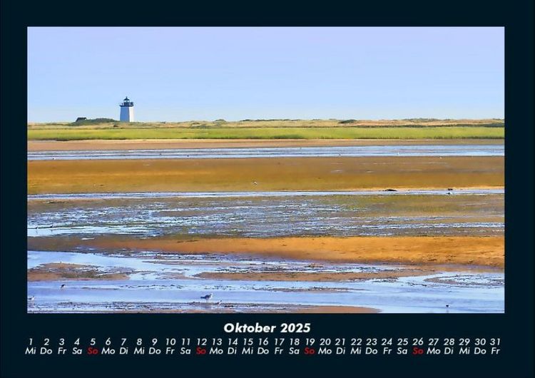 Produktbild: Naturlandschaften 2025 Fotokalender DIN A4