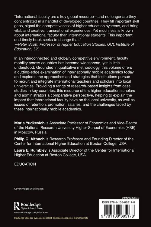 Produktbild: International Faculty in Higher Education