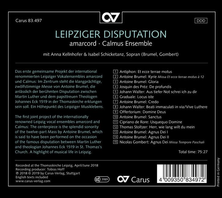 Produktbild: Leipziger Disputation