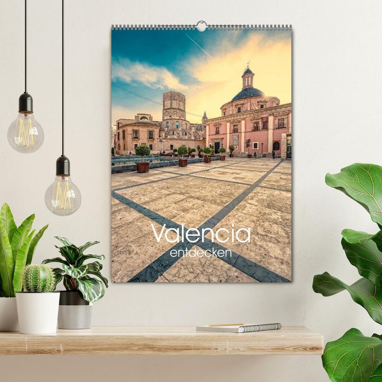 Produktbild: Valencia entdecken (Wandkalender 2026 DIN A2 hoch), CALVENDO Monatskalender