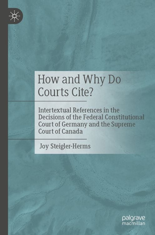 Produktbild: How and Why Do Courts Cite?