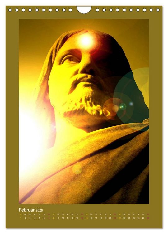 Produktbild: CHRIST SEIN * 2026 (Wandkalender 2026 DIN A4 hoch), CALVENDO Monatskalender
