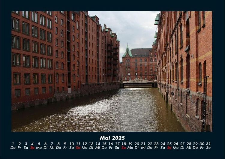 Produktbild: Hamburg 2025 Fotokalender DIN A4