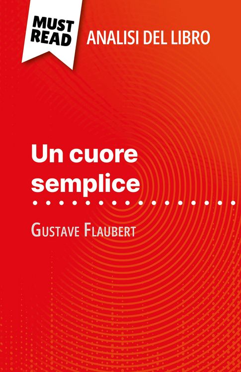 Produktbild: Un cuore semplice di Gustave Flaubert (Analisi del libro)
