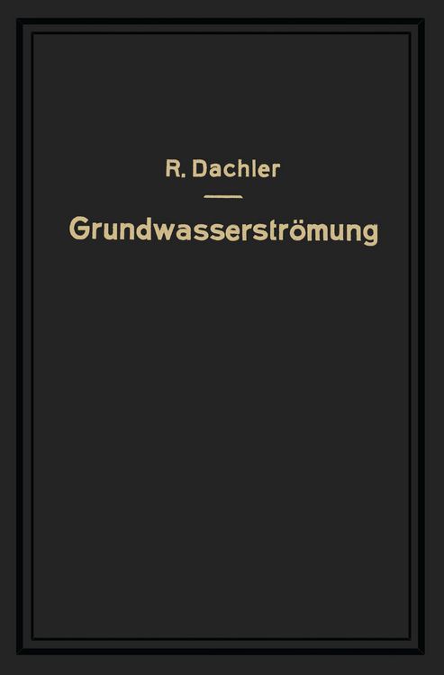 Produktbild: Grundwasserstr&ouml;mung
