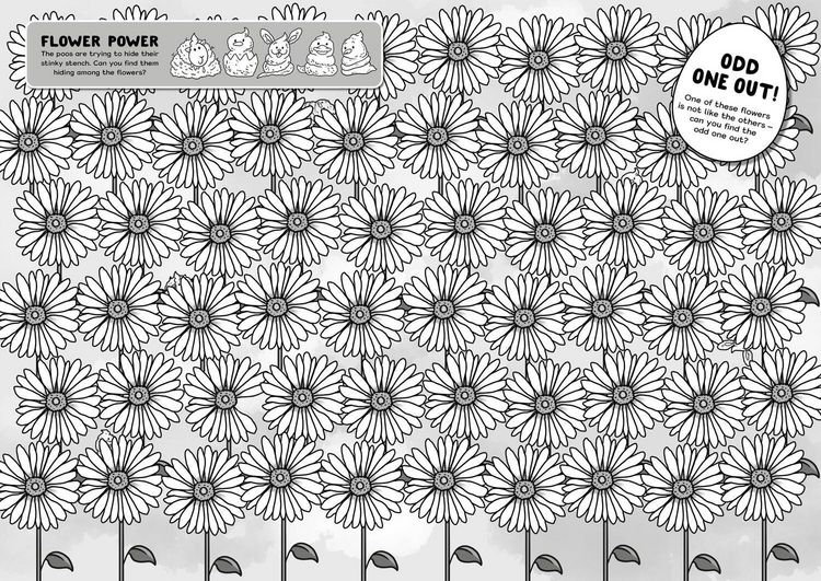 Produktbild: Where's the Easter Poo? Search and Find Colouring Book