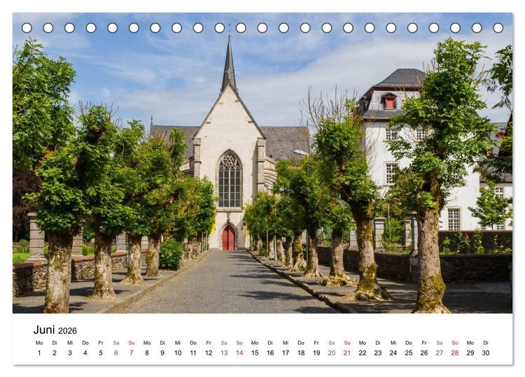Produktbild: Der Westerwald (Tischkalender 2026 DIN A5 quer), CALVENDO Monatskalender