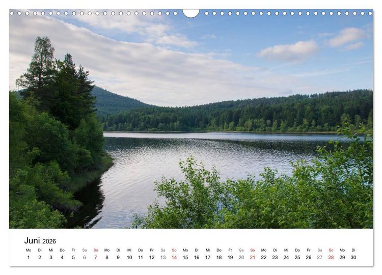 Produktbild: Naturerlebnis Nordschwarzwald (Wandkalender 2026 DIN A3 quer), CALVENDO Monatskalender