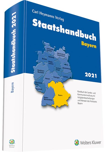 Produktbild: Staatshandbuch Bayern 2021