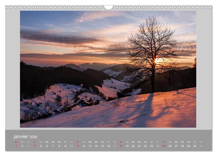 Produktbild: Suisse - Paysage de montagnes 2026 (Calendrier mural 2026 DIN A3 vertical), CALVENDO calendrier mensuel