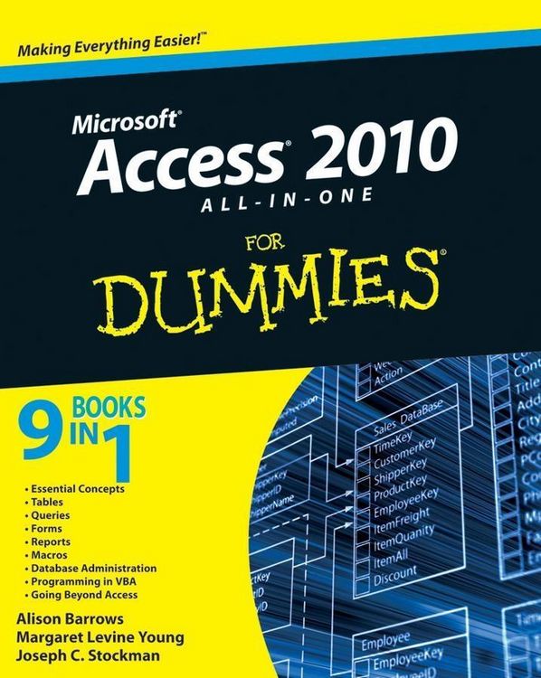 Produktbild: Access 2010 All-in-One For Dummies