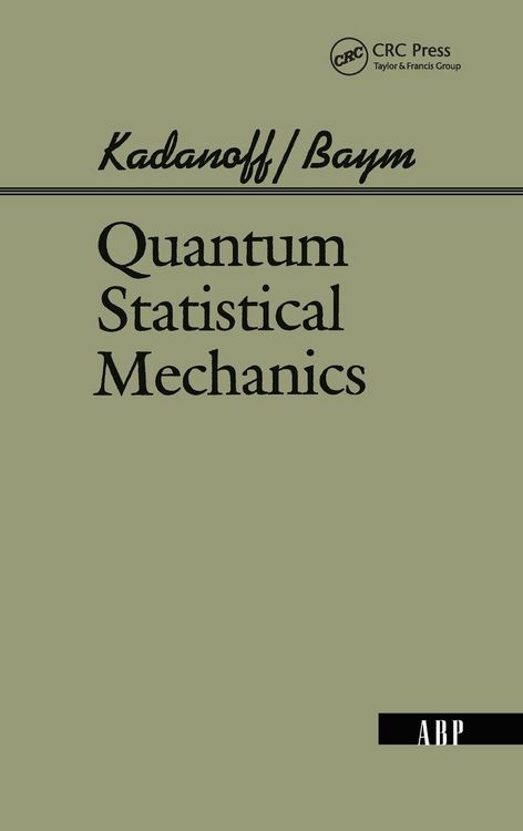 Produktbild: Quantum Statistical Mechanics