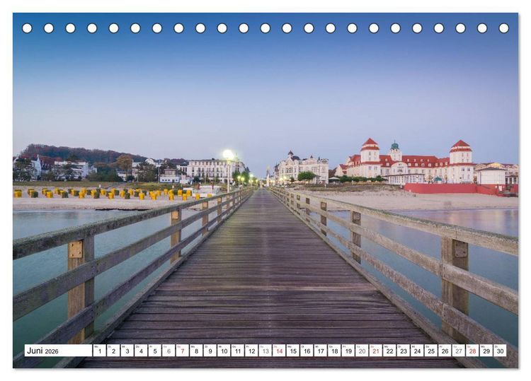 Produktbild: Insel R&uuml;gen - Meine wilde Ostsee-Romanze (Tischkalender 2026 DIN A5 quer), CALVENDO Monatskalender