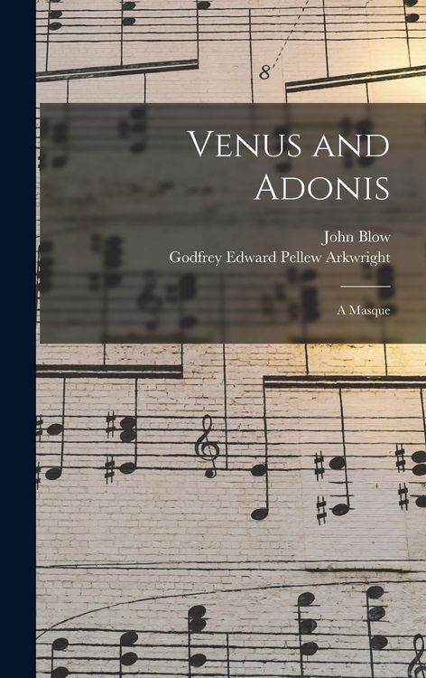 Produktbild: Venus and Adonis: A Masque