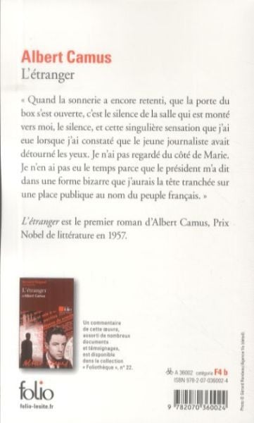 Produktbild: L'etranger