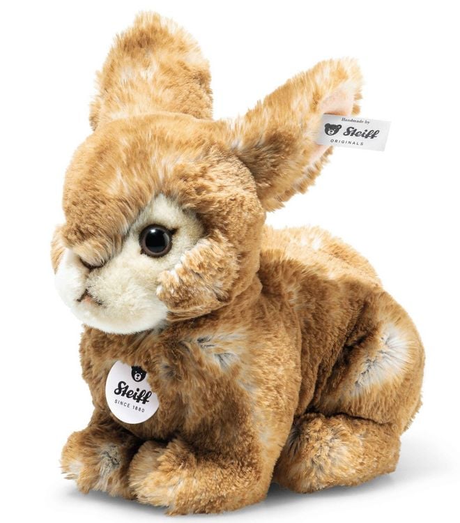 Produktbild: Steiff 081019 - Melly Hase, sitzend, braun, Pl&uuml;sch, 20 cm