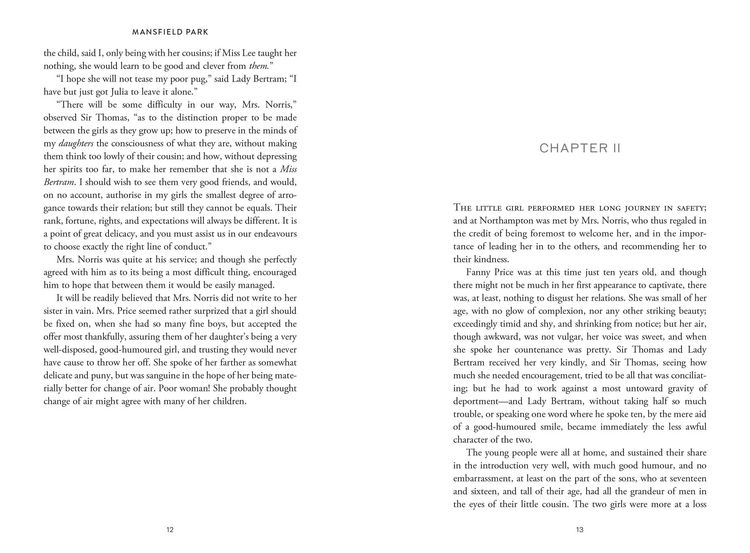 Produktbild: Mansfield Park